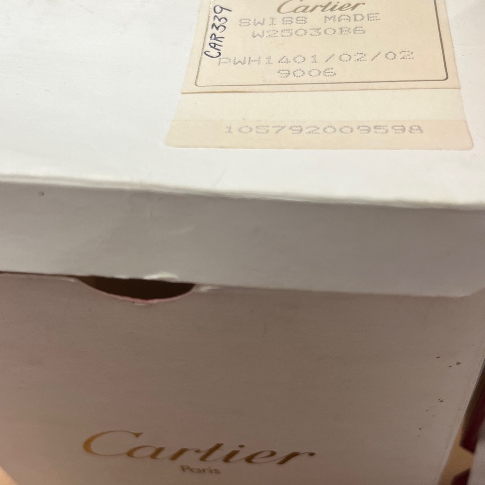 Cartier Gold and Silver Women's Watch - Picture 5 of 7